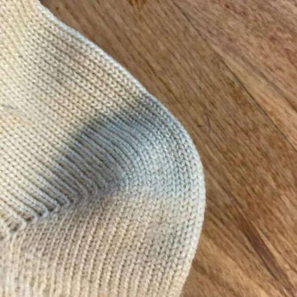 Vintage Wigwam TallSnowflake Cream/Brown Socks